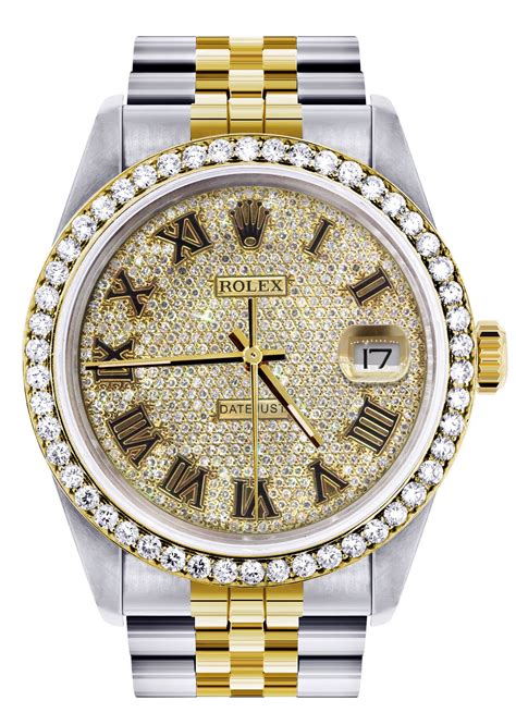 gold Rolex watch